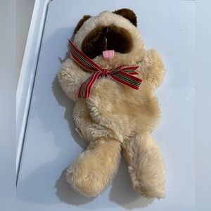 Vintage Hallmark Animal Christmas Stocking